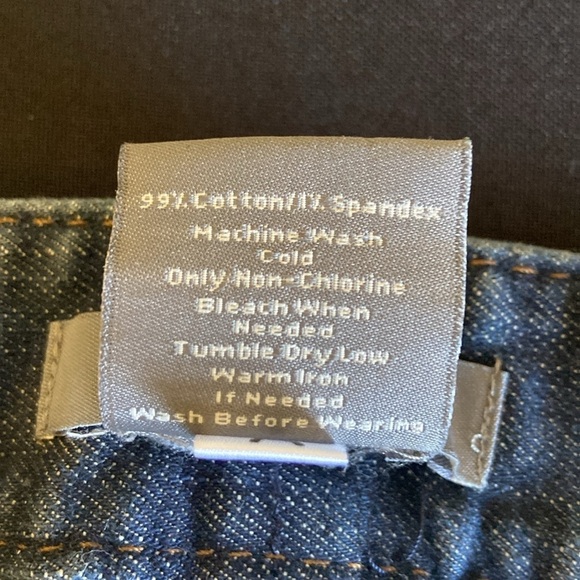 Ann Taylor Size 12P Petite Curvy Fit Dark Blue Jeans - Picture 7 of 8